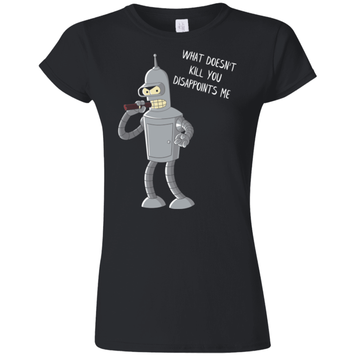 T-Shirts Black / S Disappointed Junior Slimmer-Fit T-Shirt