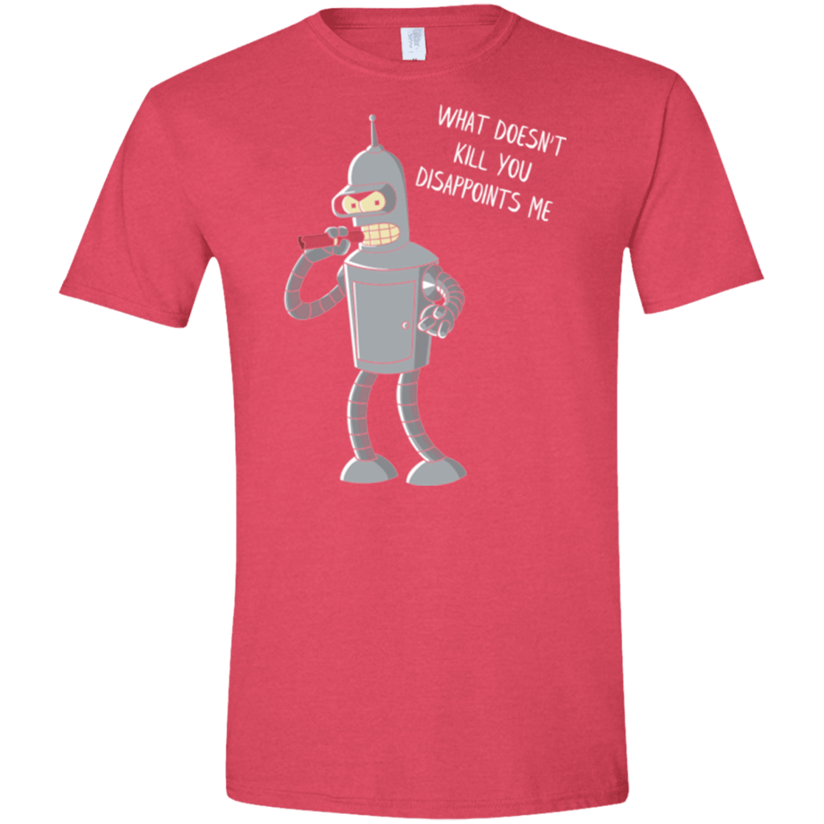 T-Shirts Heather Red / S Disappointed Men's Semi-Fitted Softstyle