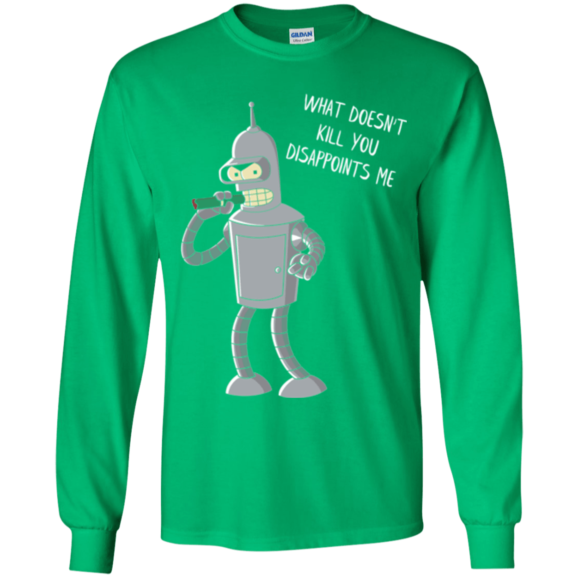 T-Shirts Irish Green / YS Disappointed Youth Long Sleeve T-Shirt