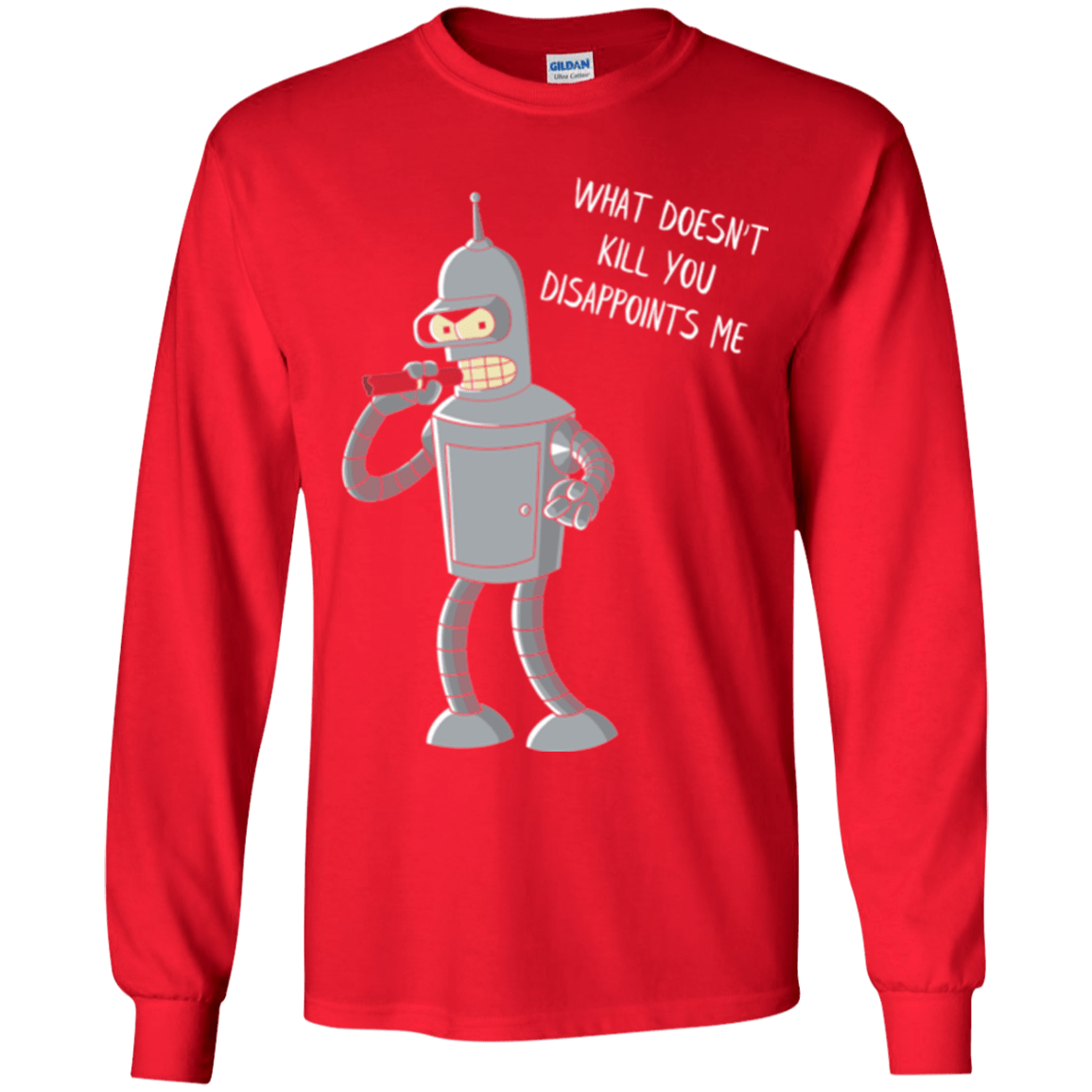 T-Shirts Red / YS Disappointed Youth Long Sleeve T-Shirt