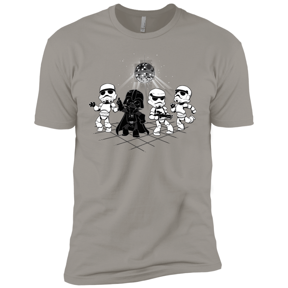 T-Shirts Light Grey / YXS Disco Dark Side Boys Premium T-Shirt