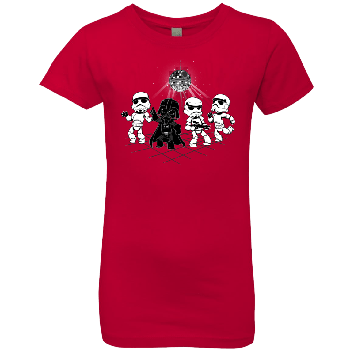 T-Shirts Red / YXS Disco Dark Side Girls Premium T-Shirt