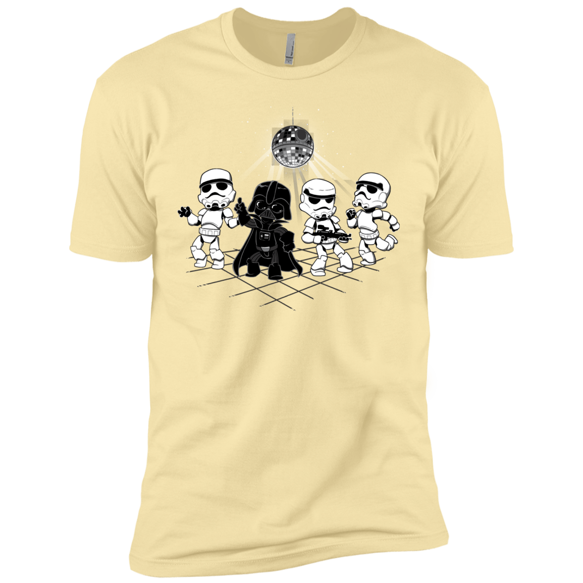 T-Shirts Banana Cream / X-Small Disco Dark Side Men's Premium T-Shirt
