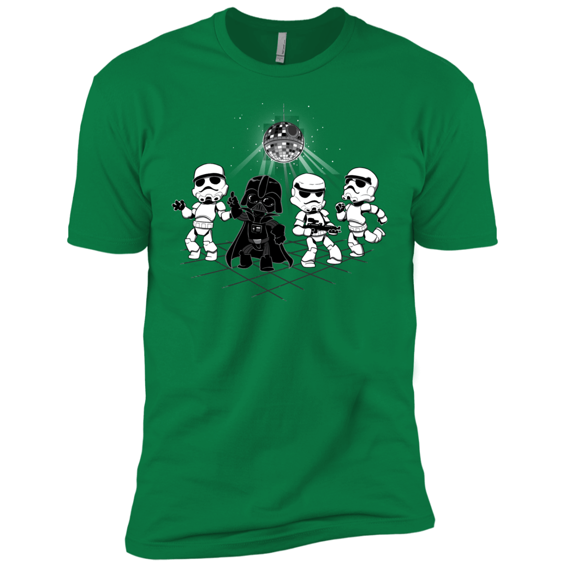 T-Shirts Kelly Green / X-Small Disco Dark Side Men's Premium T-Shirt