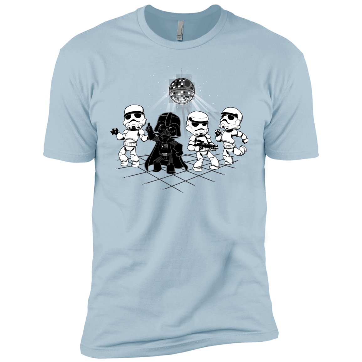 T-Shirts Light Blue / X-Small Disco Dark Side Men's Premium T-Shirt