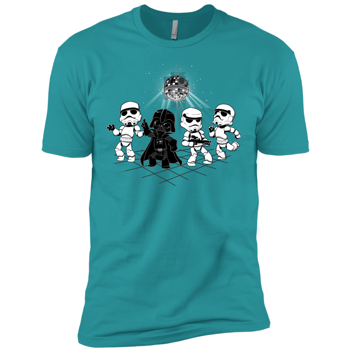 T-Shirts Tahiti Blue / X-Small Disco Dark Side Men's Premium T-Shirt