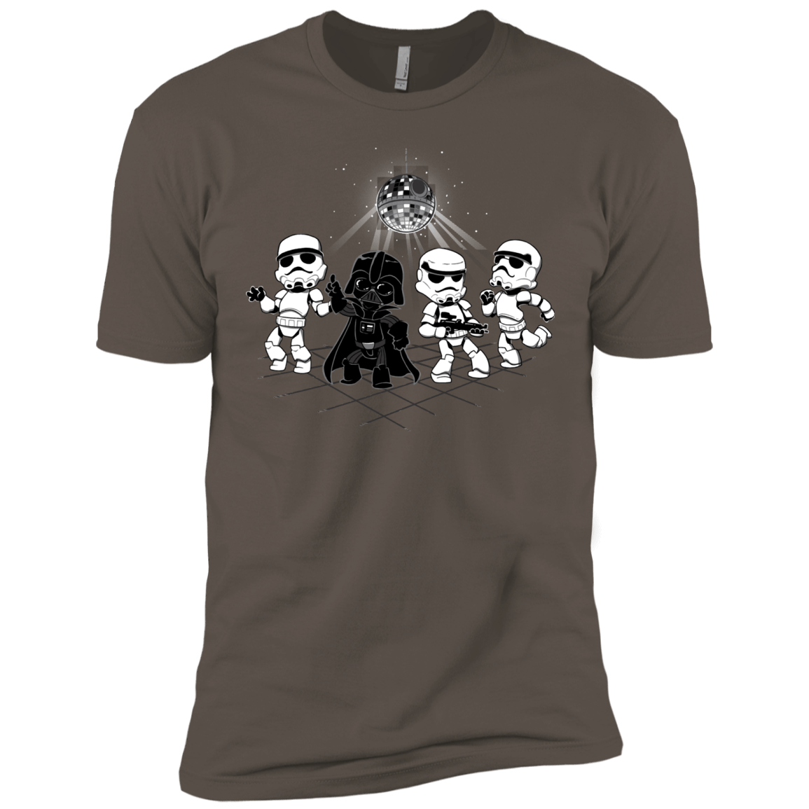 T-Shirts Warm Grey / X-Small Disco Dark Side Men's Premium T-Shirt