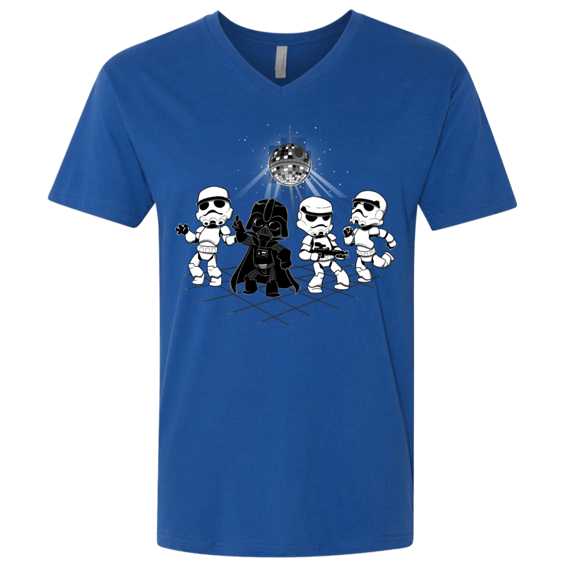 T-Shirts Royal / X-Small Disco Dark Side Men's Premium V-Neck