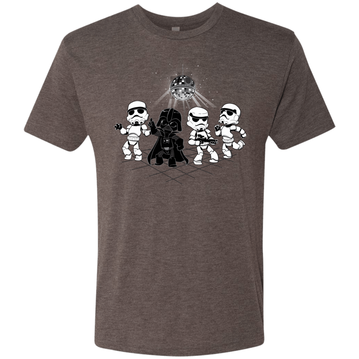 T-Shirts Macchiato / Small Disco Dark Side Men's Triblend T-Shirt