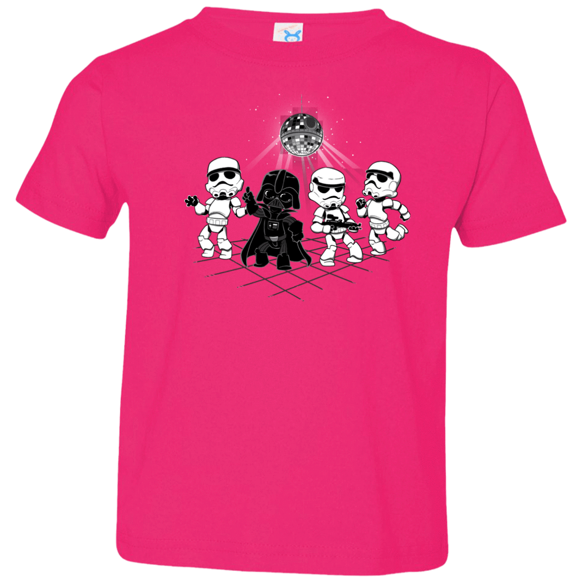 T-Shirts Hot Pink / 2T Disco Dark Side Toddler Premium T-Shirt