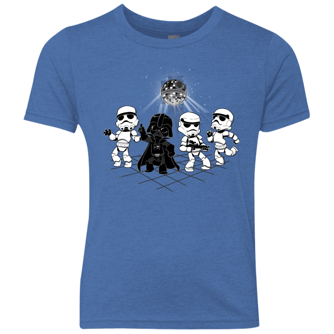 T-Shirts Vintage Royal / YXS Disco Dark Side Youth Triblend T-Shirt