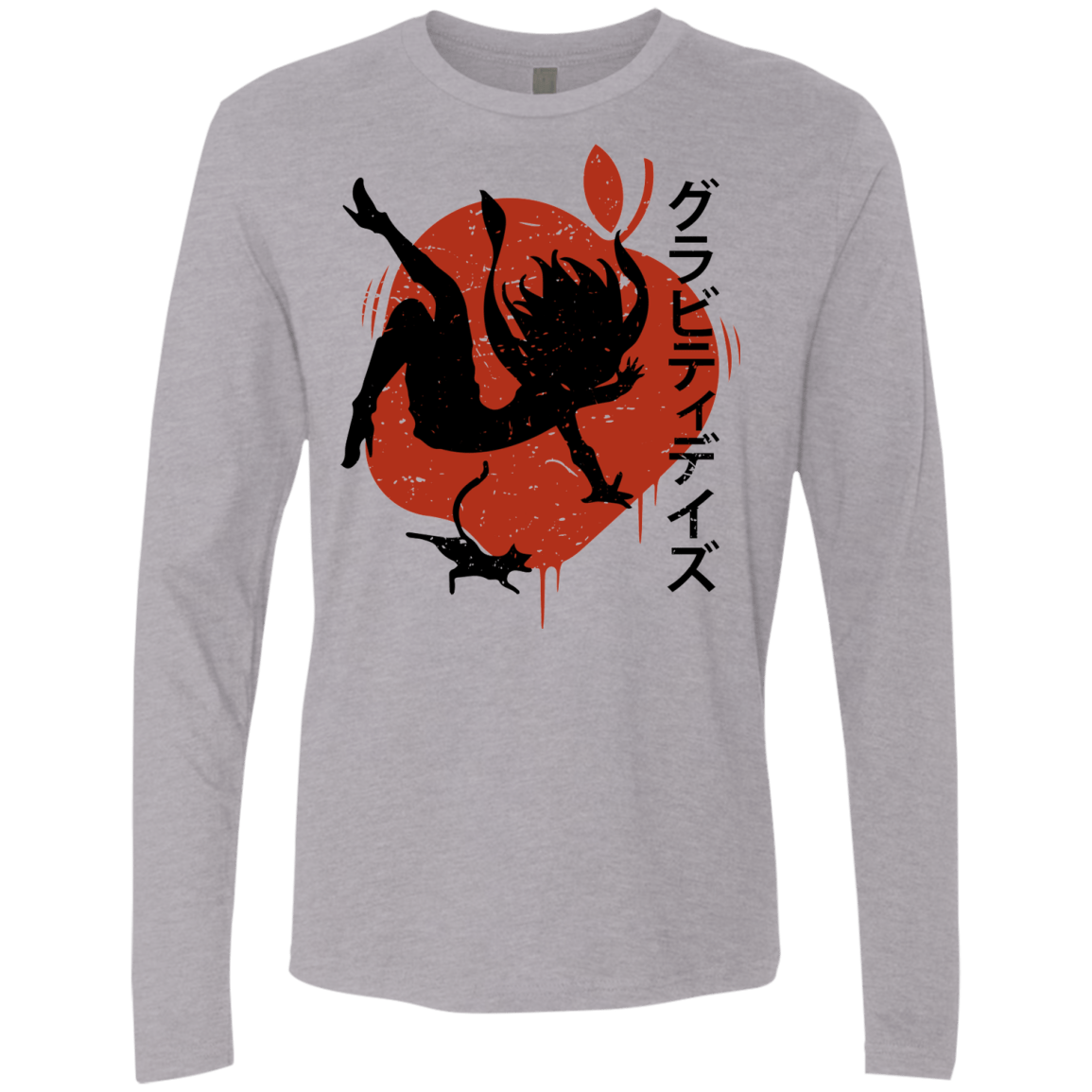 T-Shirts Heather Grey / Small Discover the Gravitation Men's Premium Long Sleeve