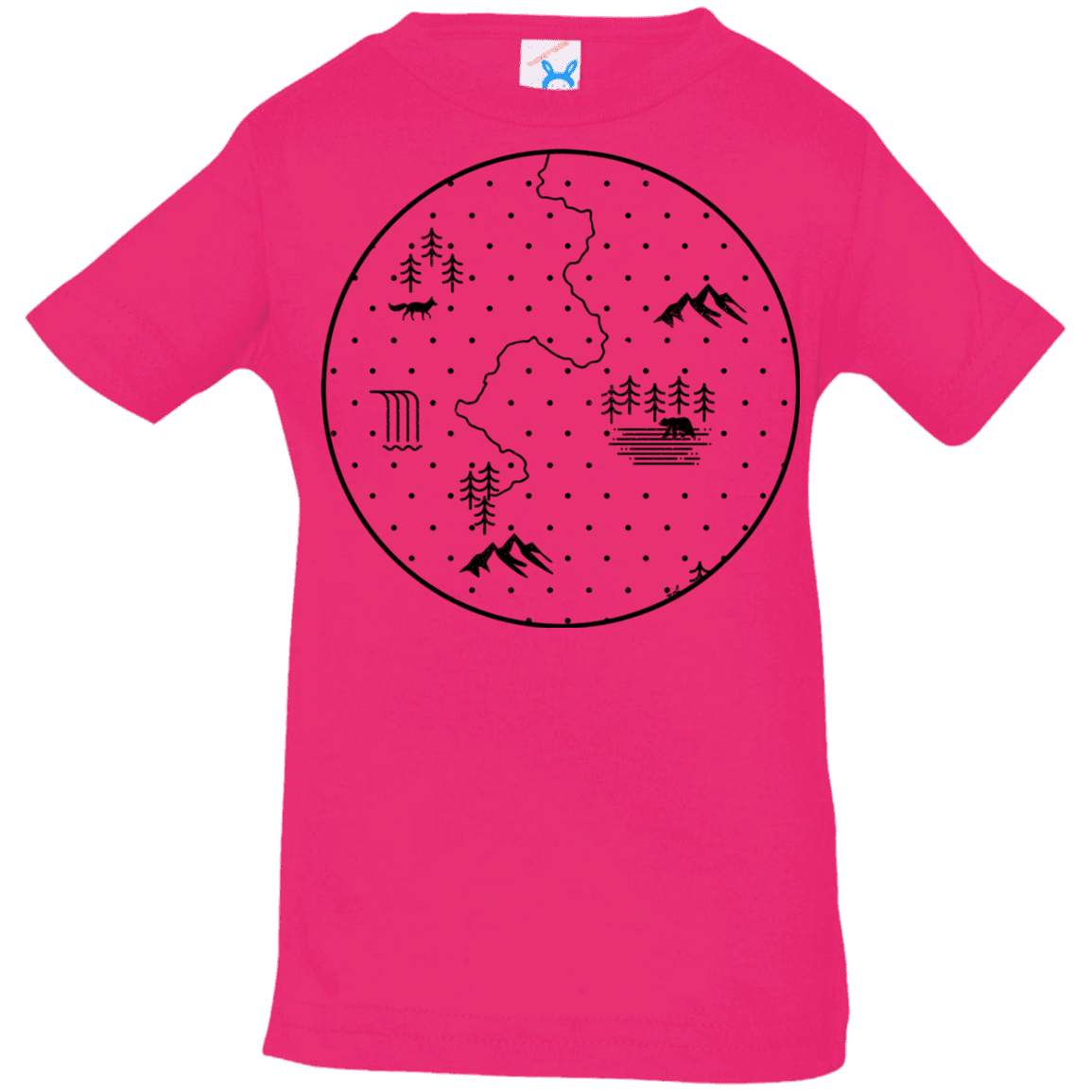 T-Shirts Hot Pink / 6 Months Discovering Nature Infant Premium T-Shirt