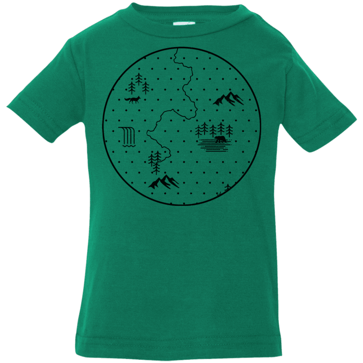 T-Shirts Kelly / 6 Months Discovering Nature Infant Premium T-Shirt