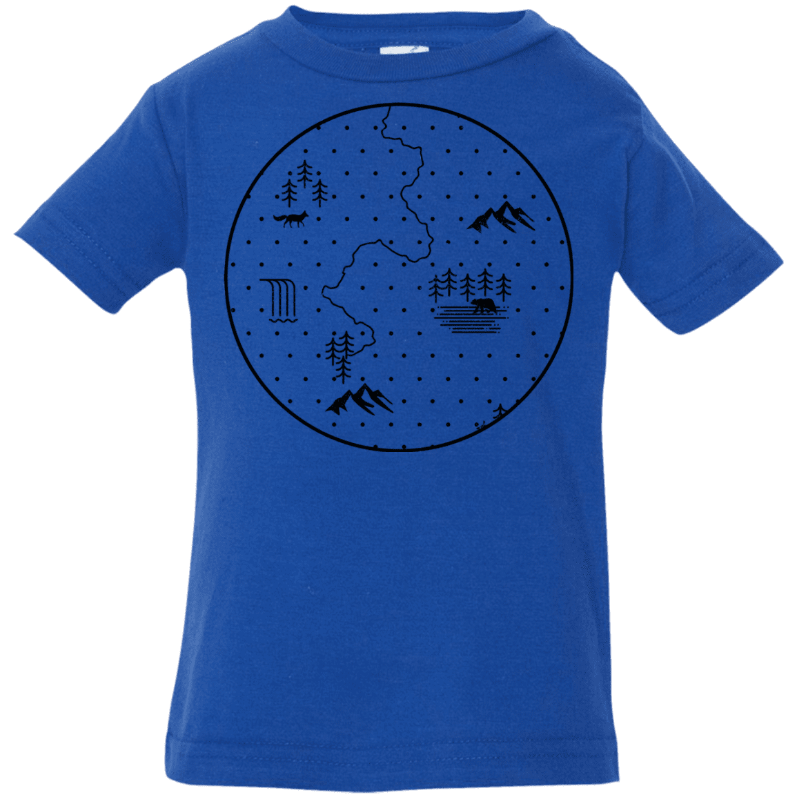 T-Shirts Royal / 6 Months Discovering Nature Infant Premium T-Shirt