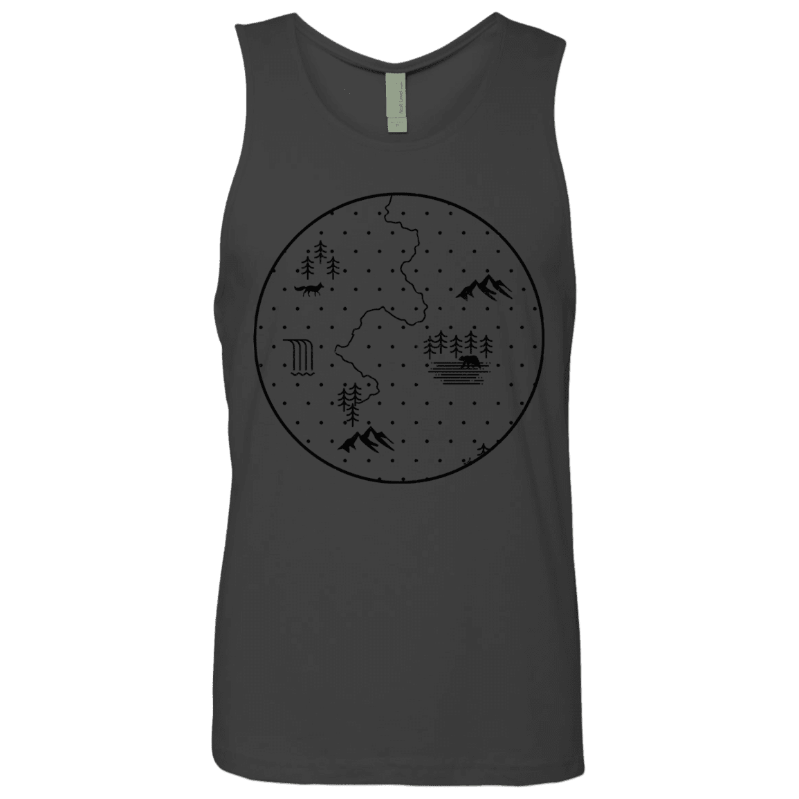 T-Shirts Discovering Nature Men's Premium Tank Top