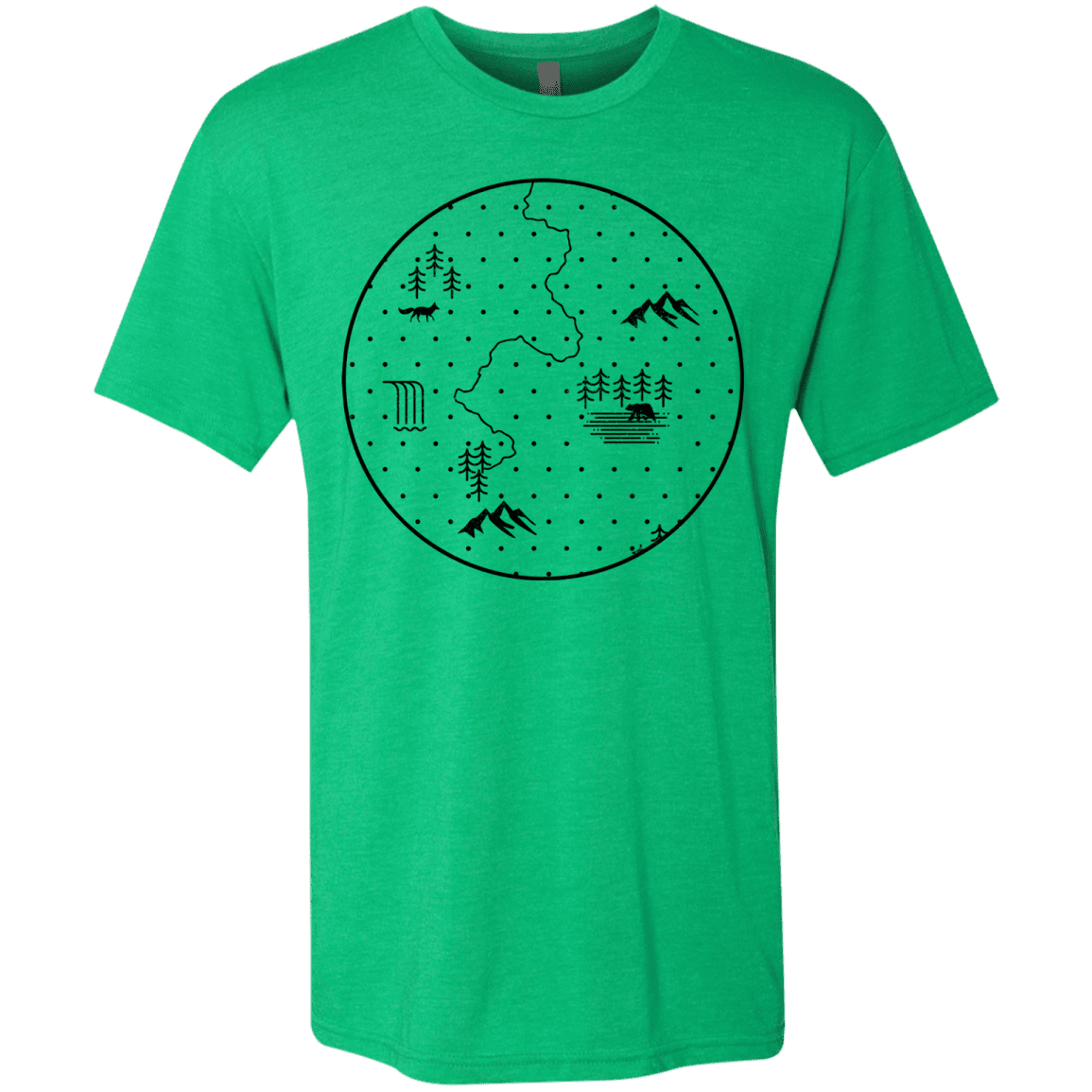 T-Shirts Envy / S Discovering Nature Men's Triblend T-Shirt