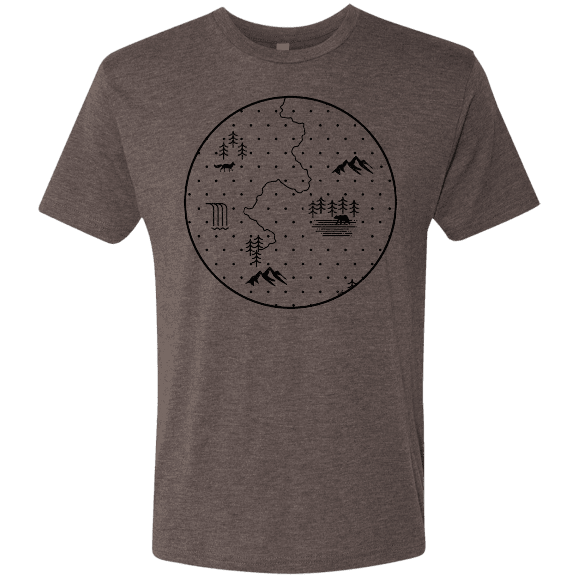 T-Shirts Macchiato / S Discovering Nature Men's Triblend T-Shirt