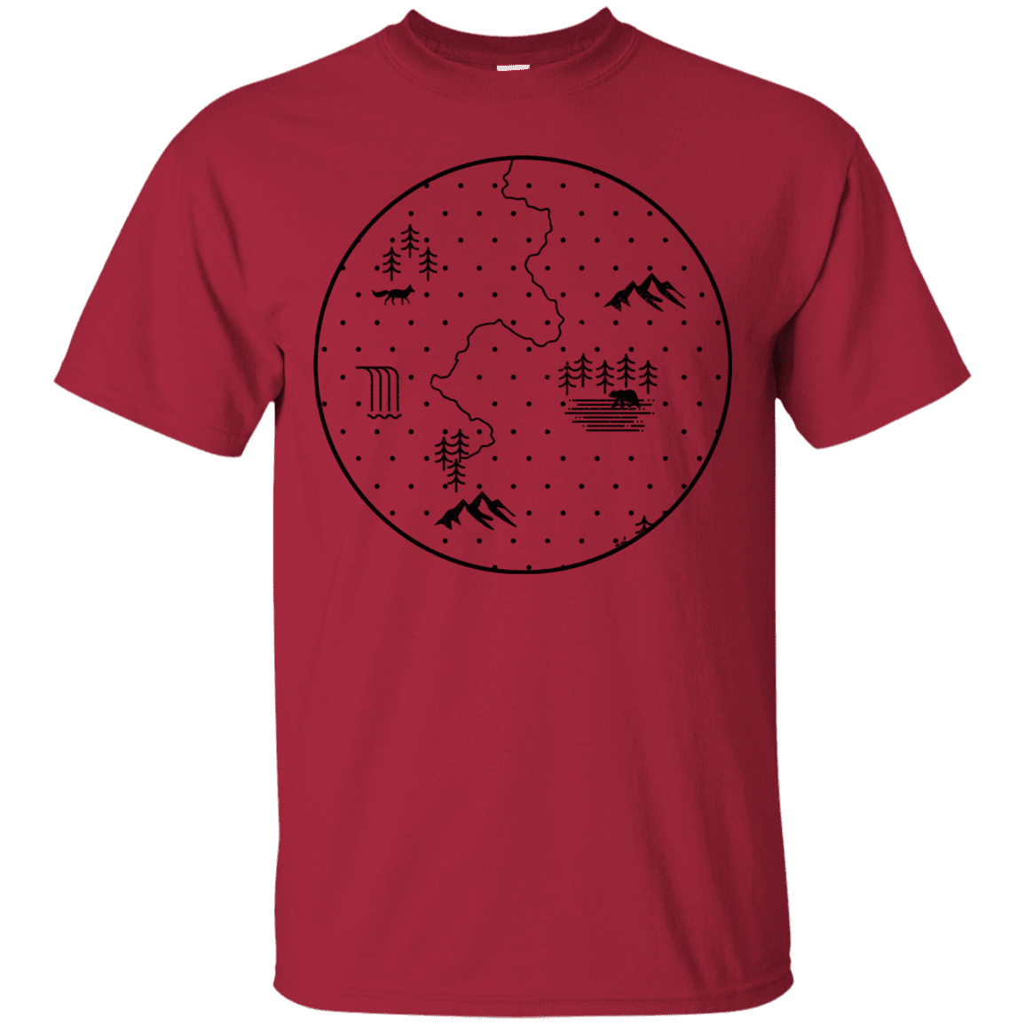 T-Shirts Cardinal / S Discovering Nature T-Shirt