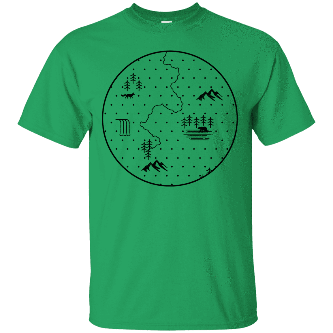 T-Shirts Irish Green / S Discovering Nature T-Shirt