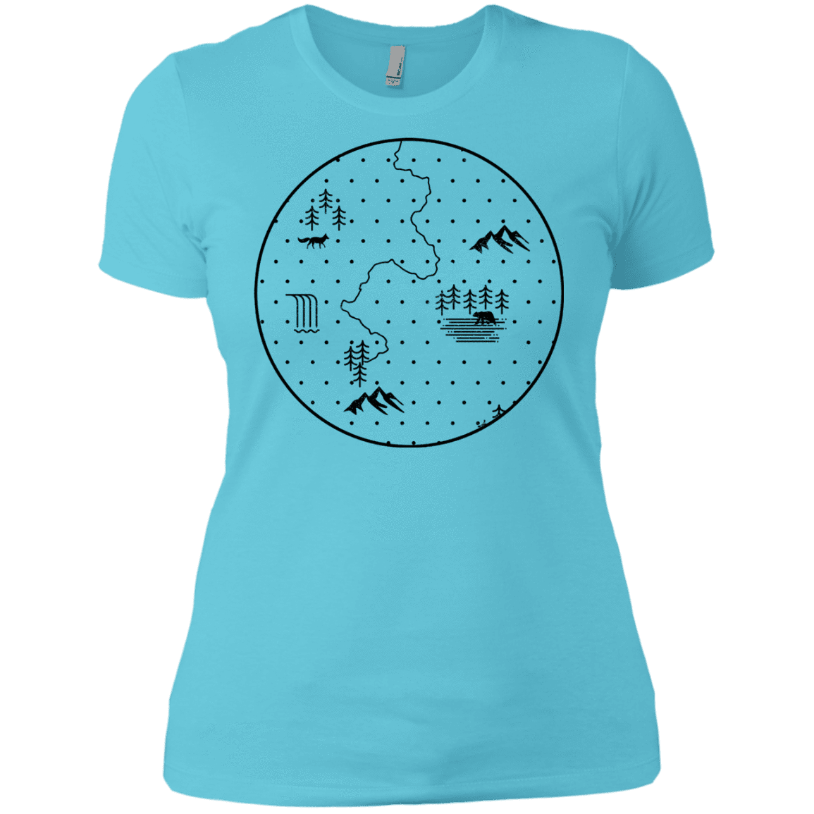 T-Shirts Cancun / X-Small Discovering Nature Women's Premium T-Shirt