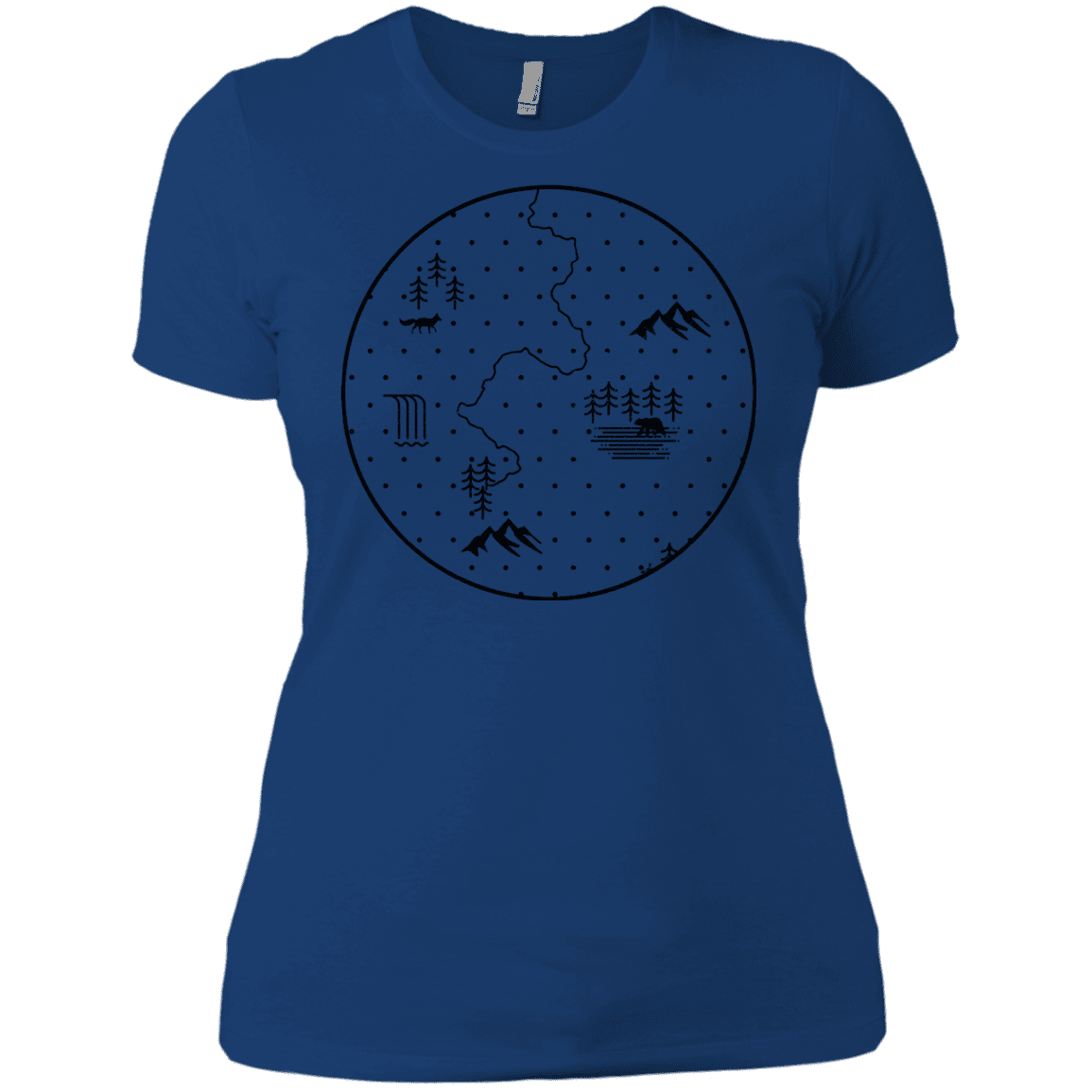 T-Shirts Royal / X-Small Discovering Nature Women's Premium T-Shirt