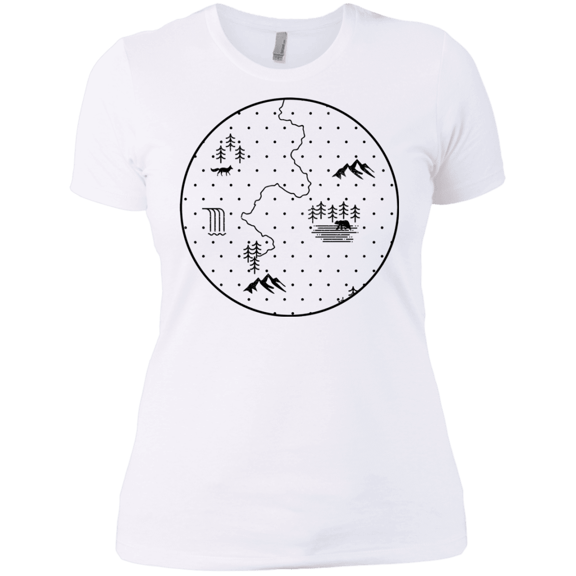 T-Shirts White / X-Small Discovering Nature Women's Premium T-Shirt