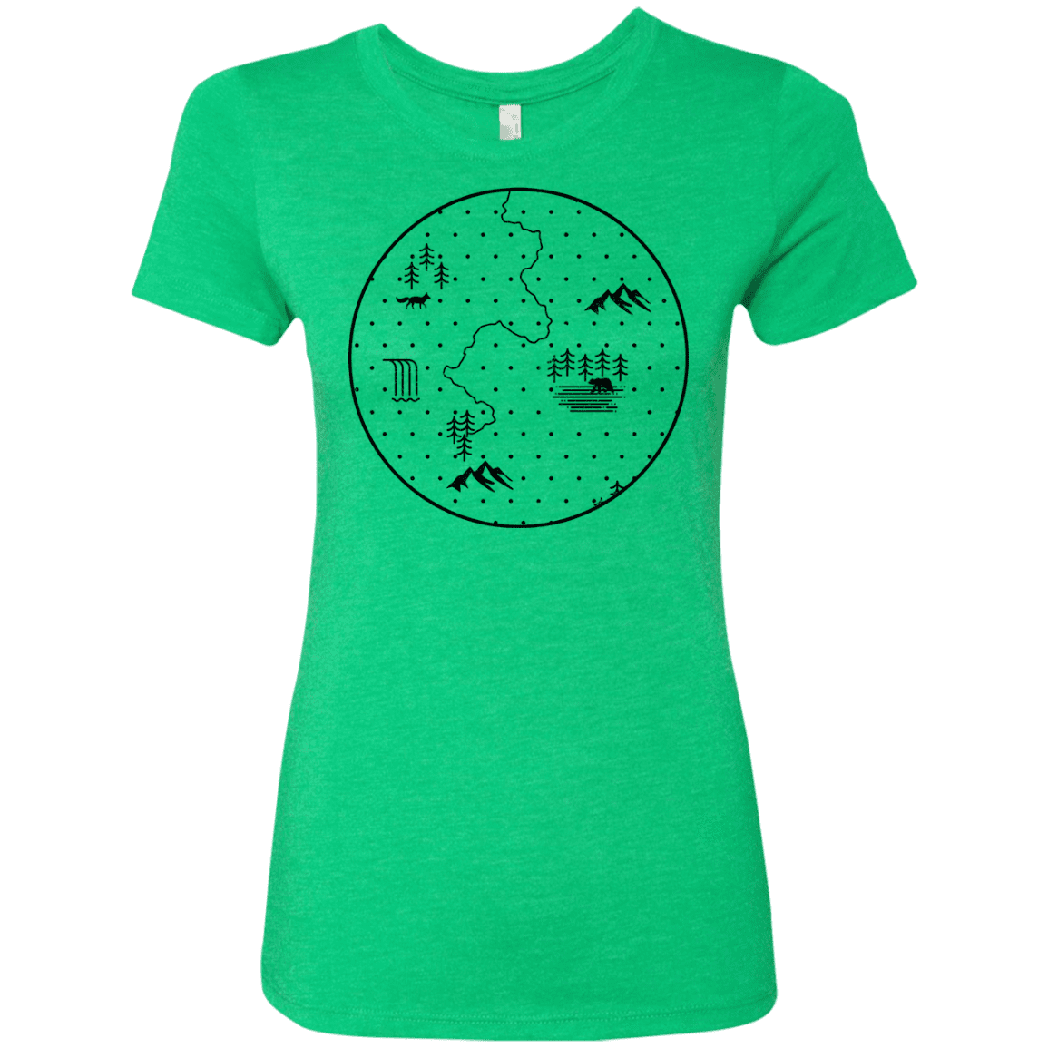 T-Shirts Envy / S Discovering Nature Women's Triblend T-Shirt