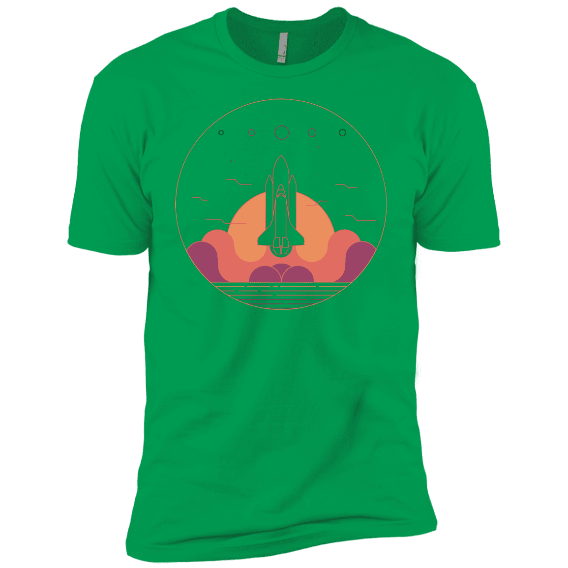 T-Shirts Kelly Green / YXS Discovery Star Boys Premium T-Shirt