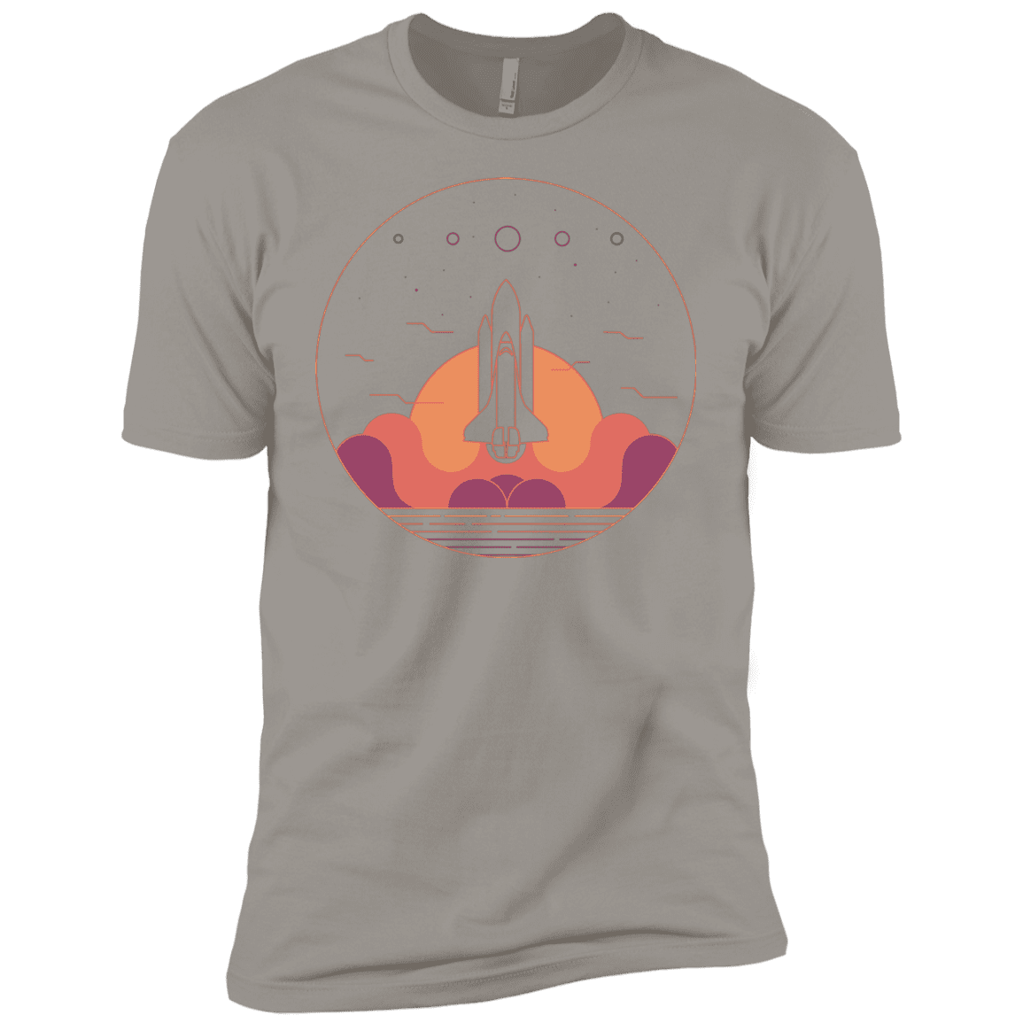 T-Shirts Light Grey / YXS Discovery Star Boys Premium T-Shirt