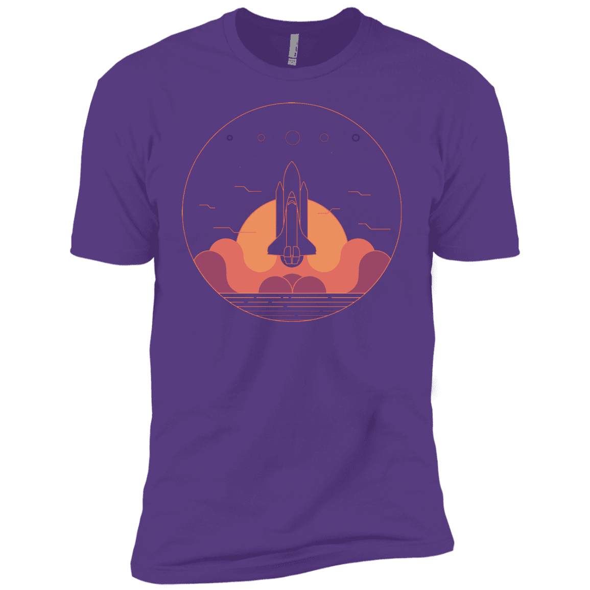 T-Shirts Purple Rush / YXS Discovery Star Boys Premium T-Shirt