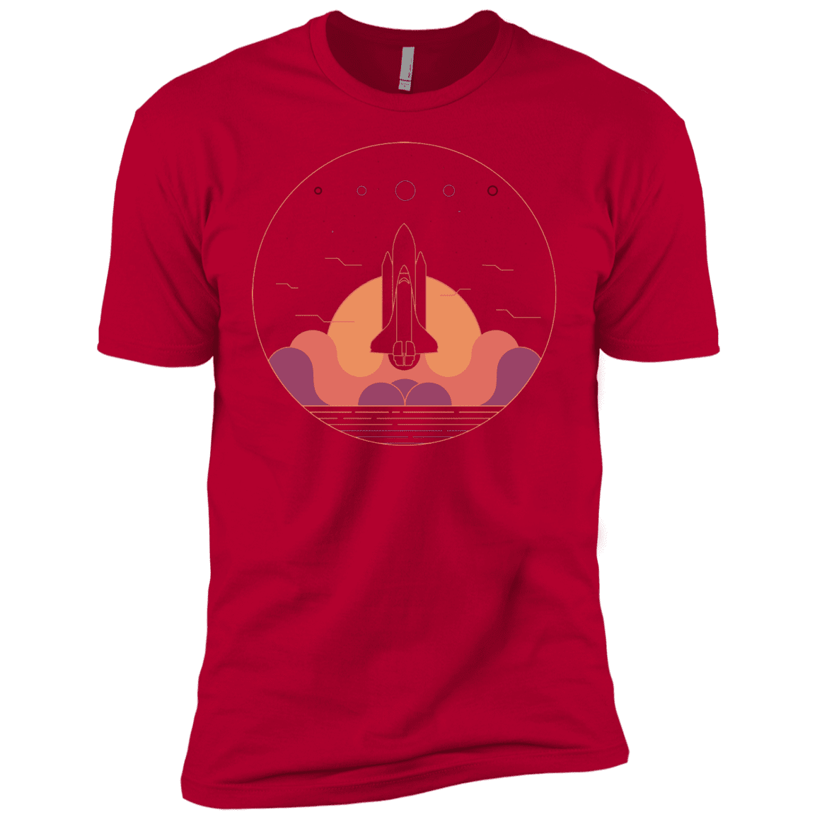 T-Shirts Red / YXS Discovery Star Boys Premium T-Shirt
