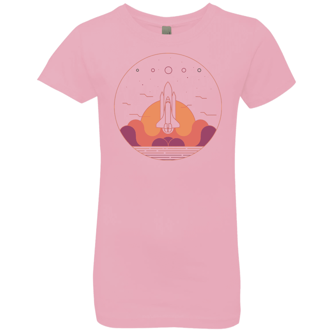 T-Shirts Light Pink / YXS Discovery Star Girls Premium T-Shirt