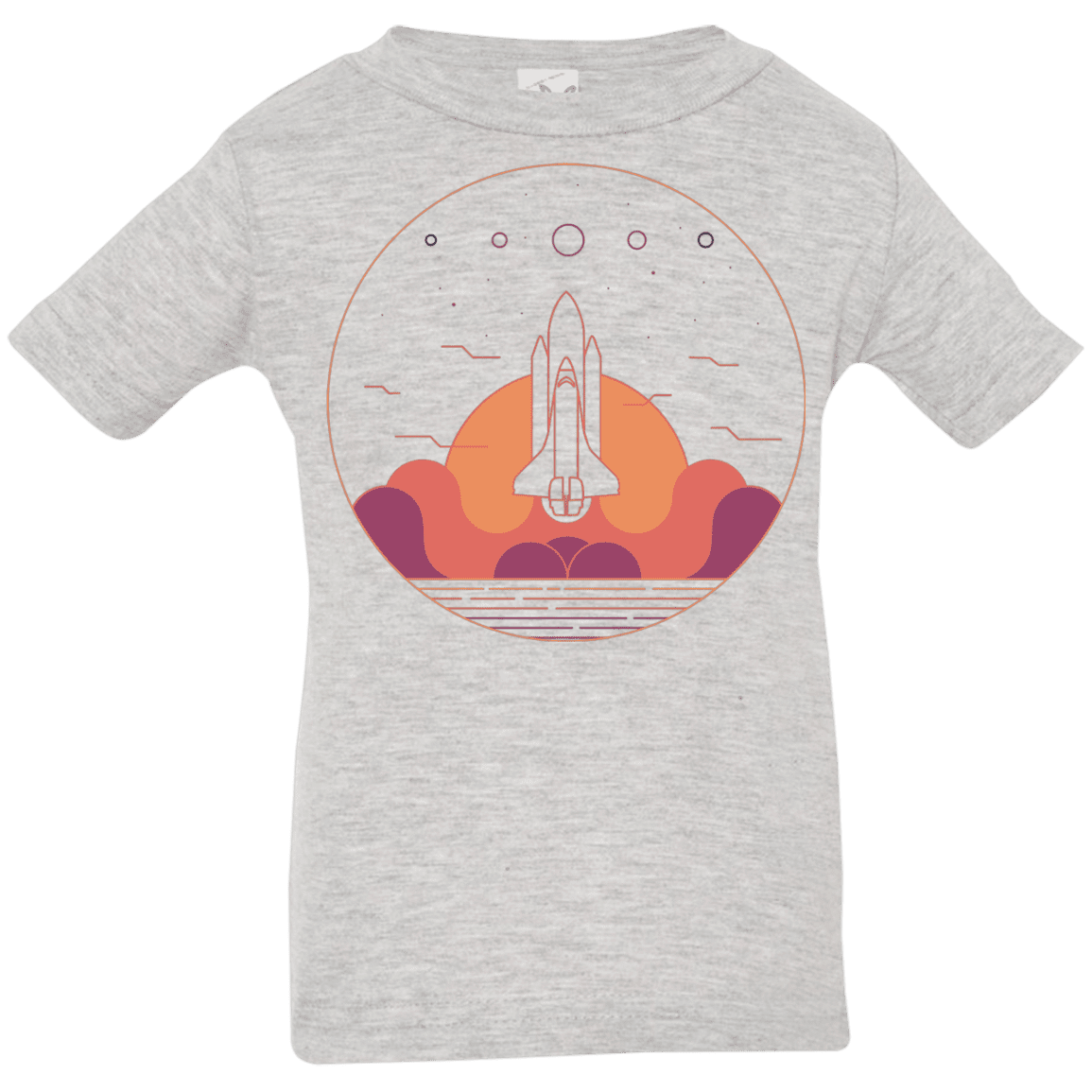 T-Shirts Heather Grey / 6 Months Discovery Star Infant Premium T-Shirt