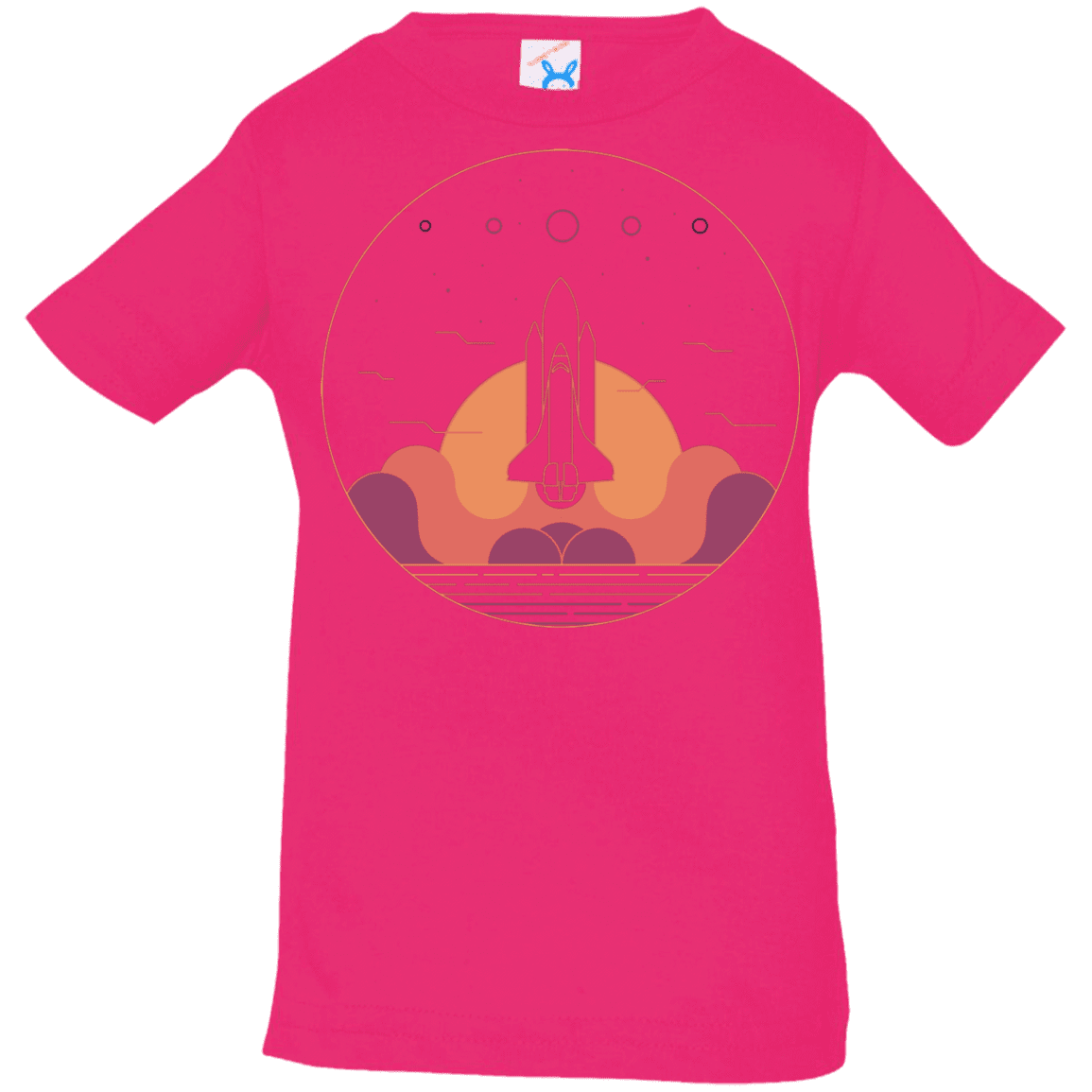 T-Shirts Hot Pink / 6 Months Discovery Star Infant Premium T-Shirt