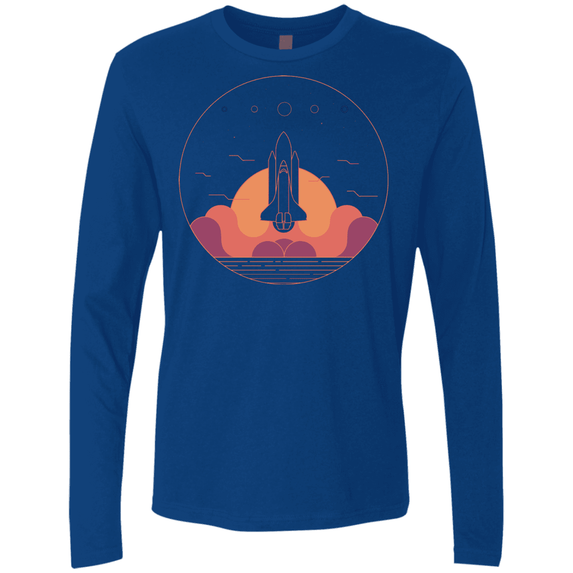 T-Shirts Royal / S Discovery Star Men's Premium Long Sleeve