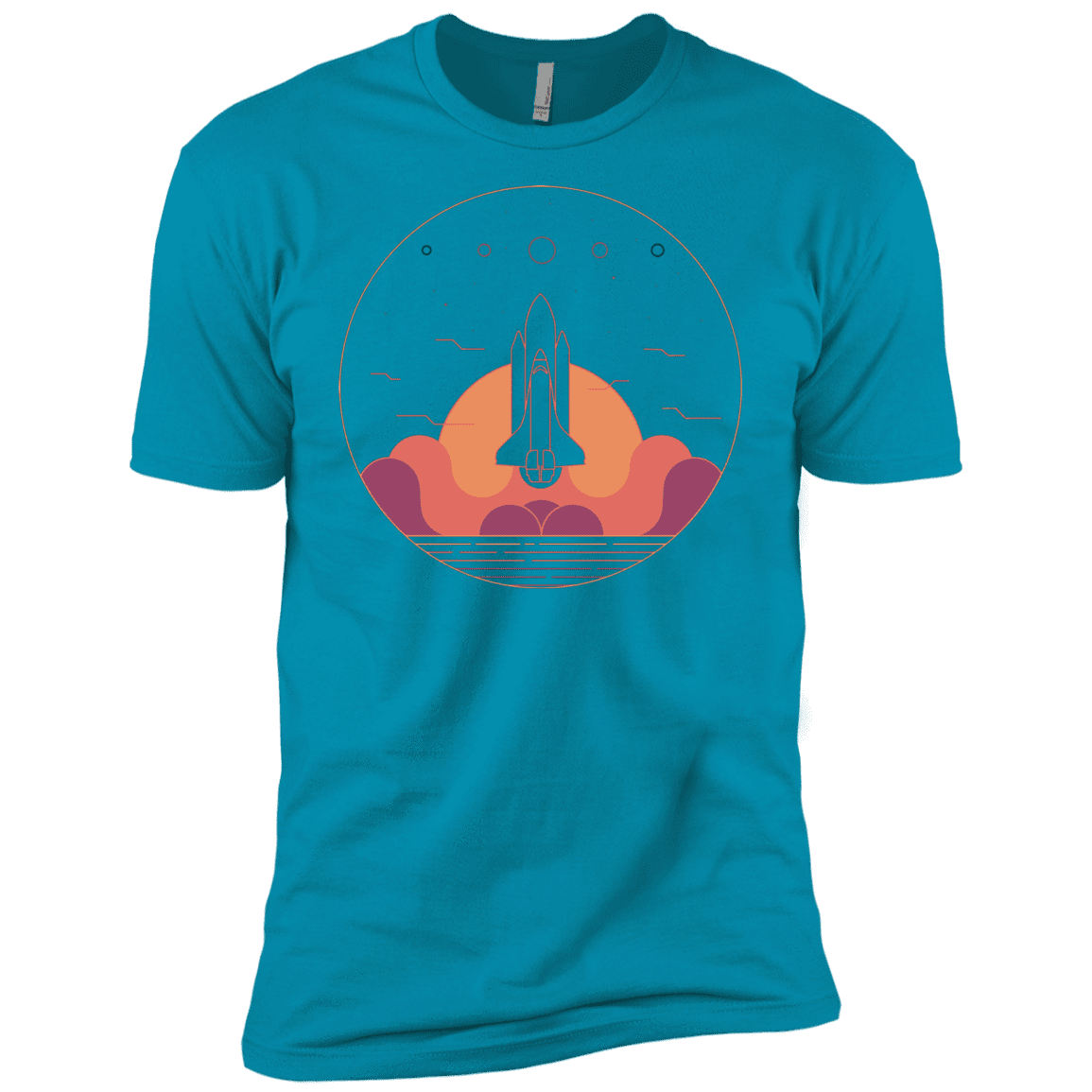 T-Shirts Turquoise / X-Small Discovery Star Men's Premium T-Shirt