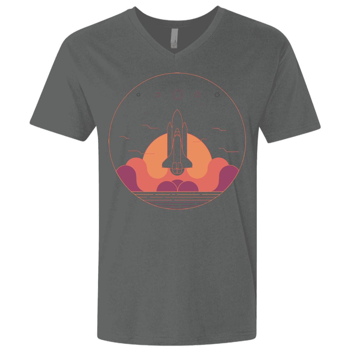 T-Shirts Heavy Metal / X-Small Discovery Star Men's Premium V-Neck