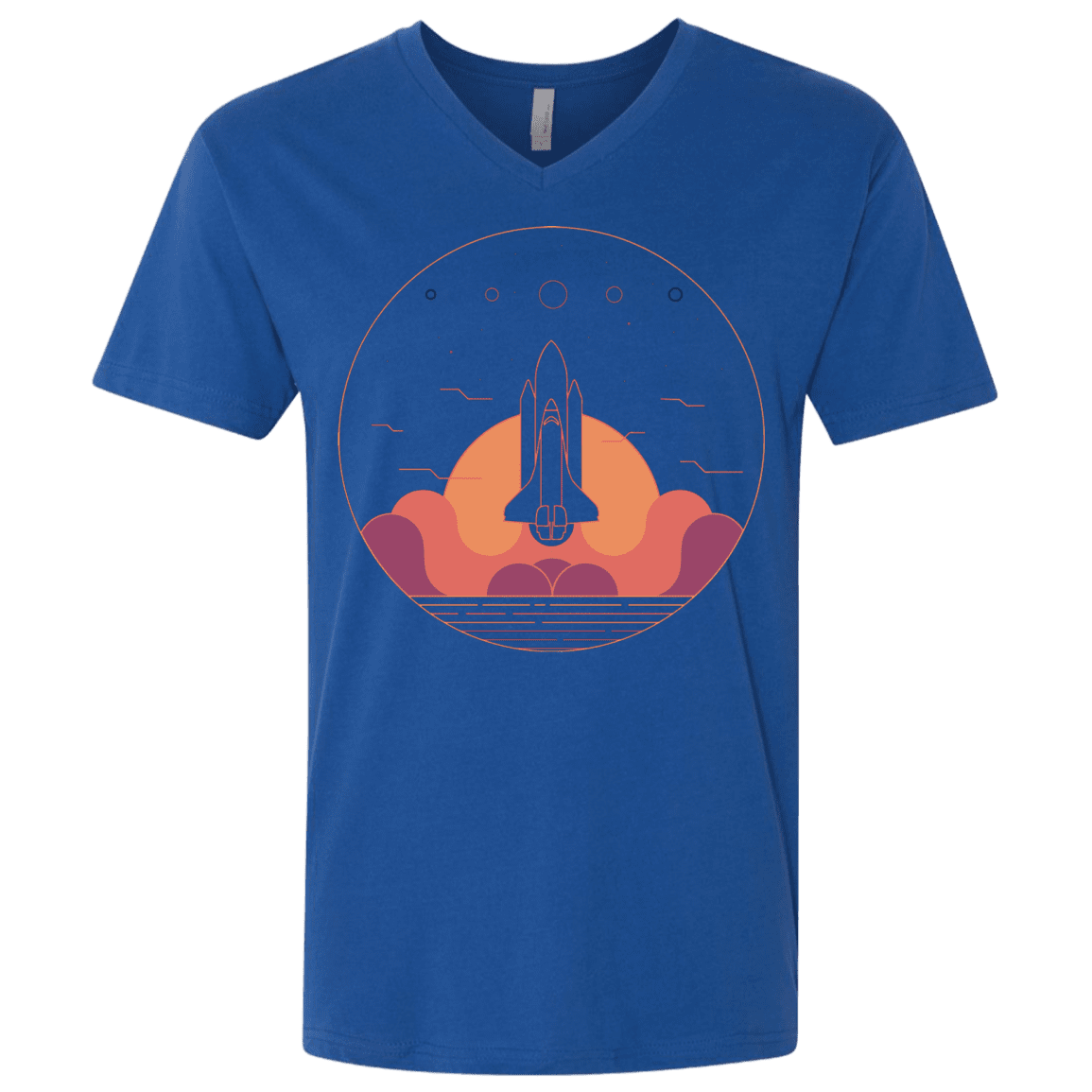 T-Shirts Royal / X-Small Discovery Star Men's Premium V-Neck