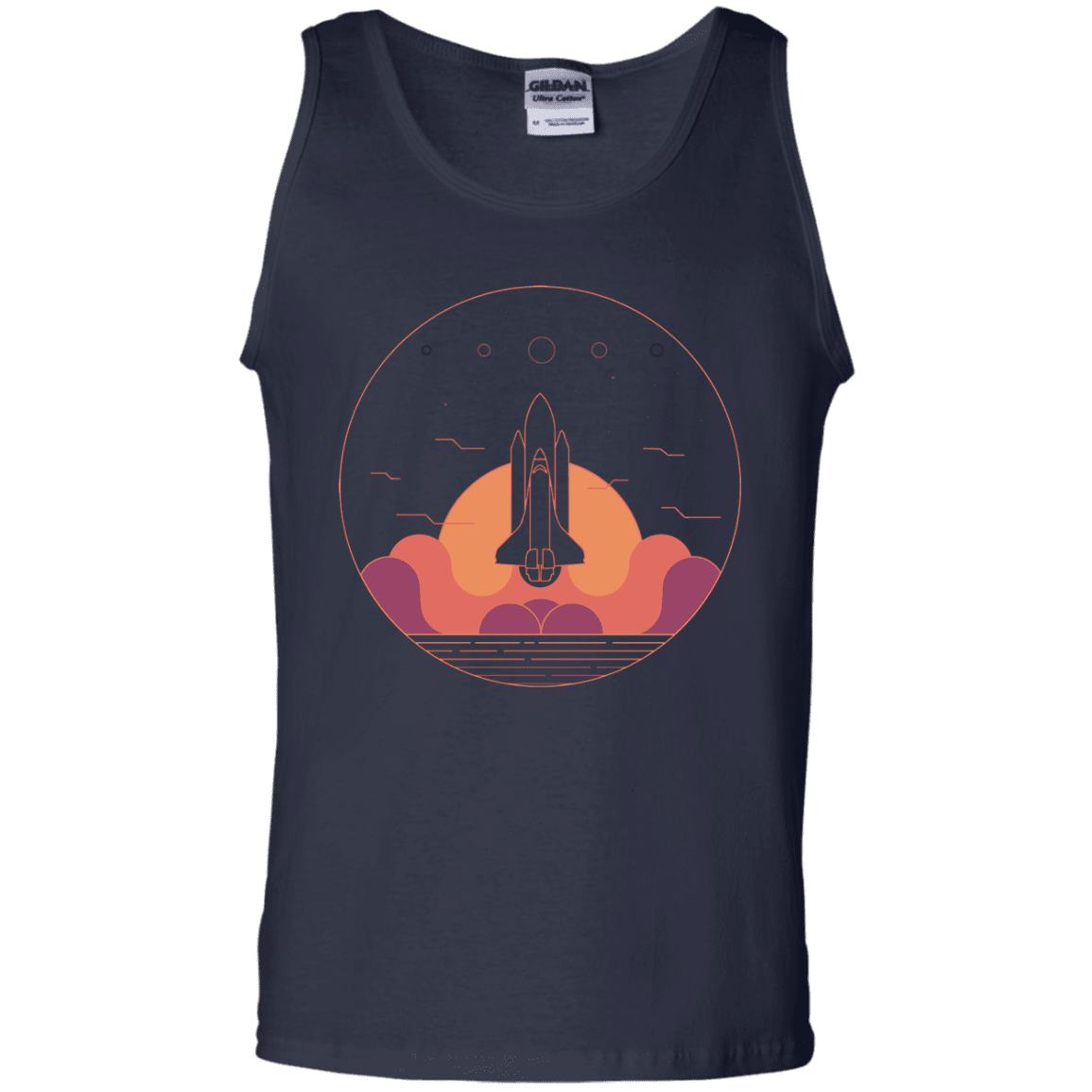 T-Shirts Navy / S Discovery Star Men's Tank Top