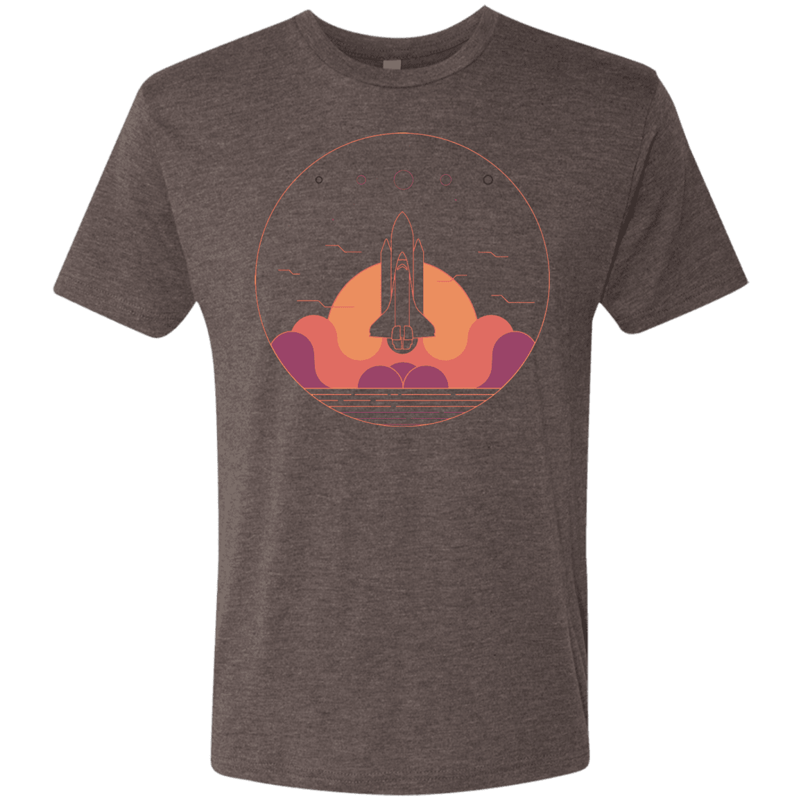 T-Shirts Macchiato / S Discovery Star Men's Triblend T-Shirt