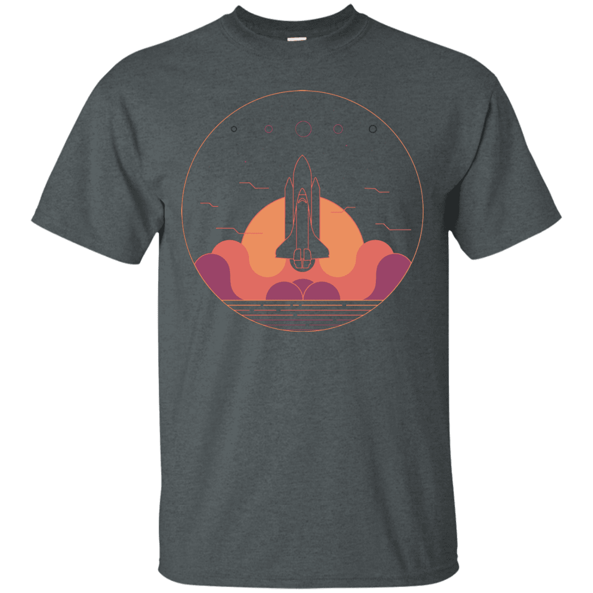 T-Shirts Dark Heather / S Discovery Star T-Shirt