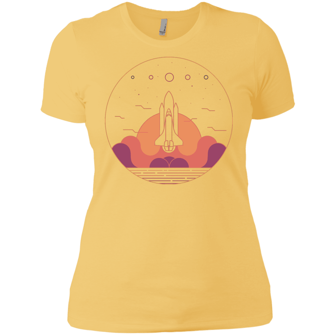 T-Shirts Banana Cream/ / X-Small Discovery Star Women's Premium T-Shirt