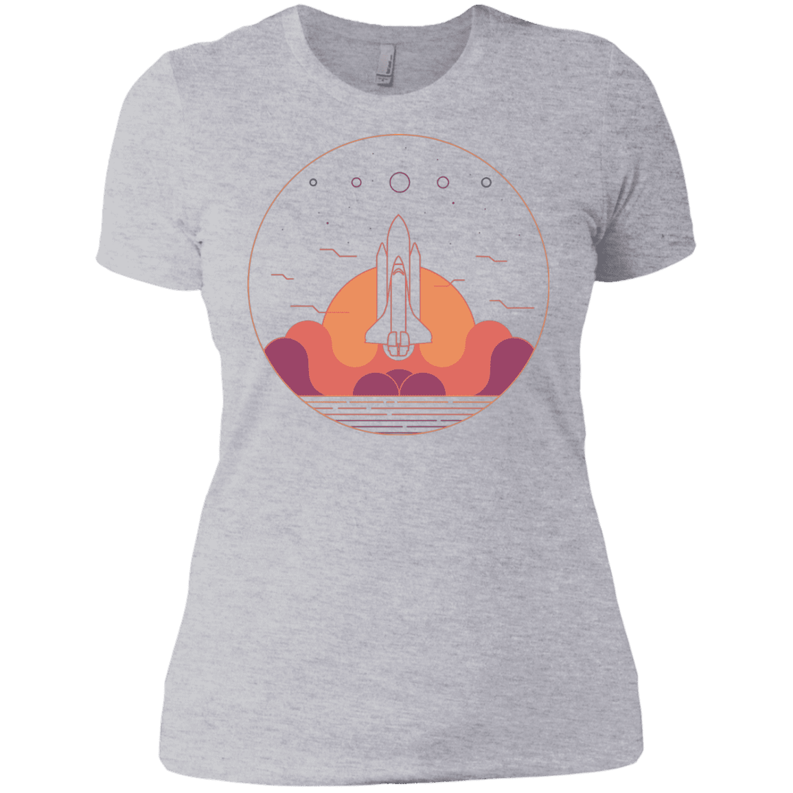 T-Shirts Heather Grey / X-Small Discovery Star Women's Premium T-Shirt