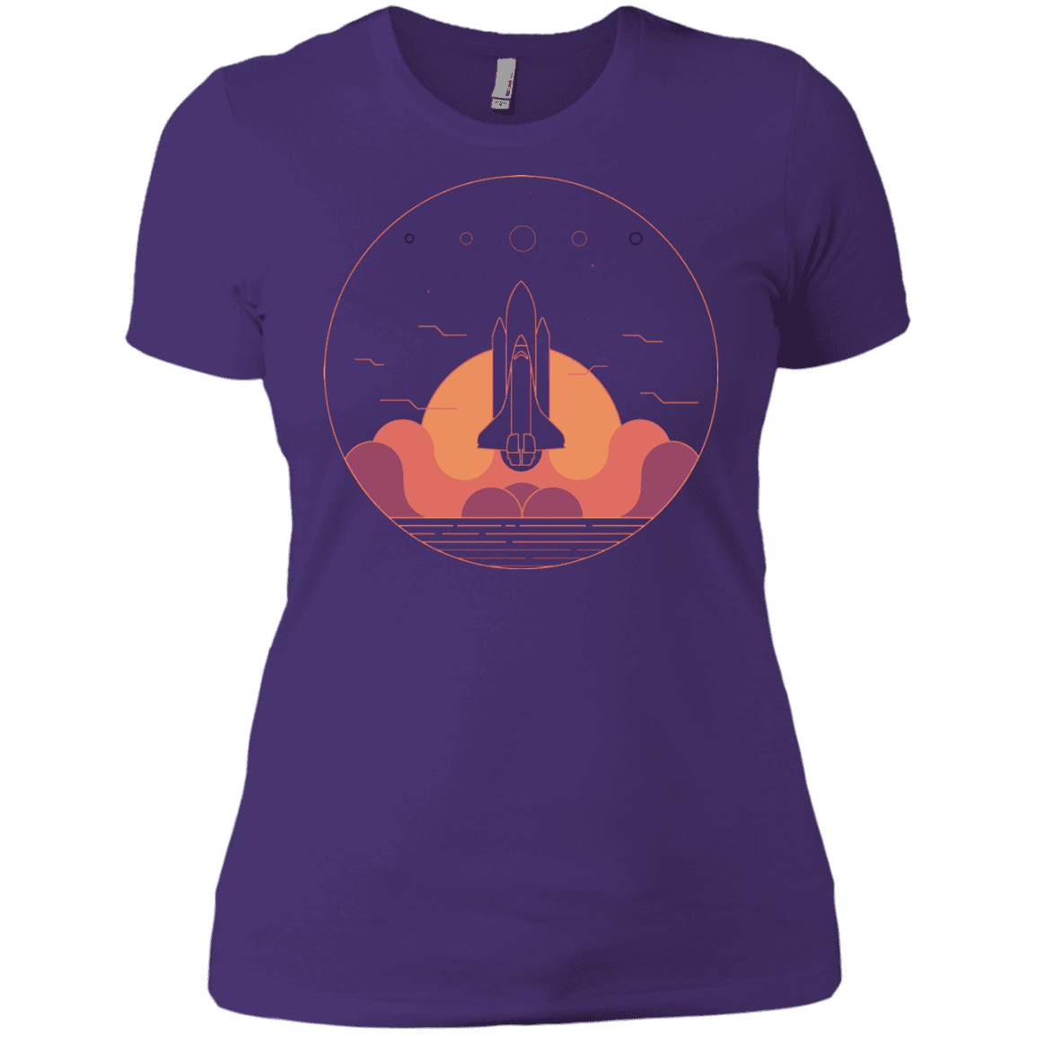 T-Shirts Purple Rush/ / X-Small Discovery Star Women's Premium T-Shirt