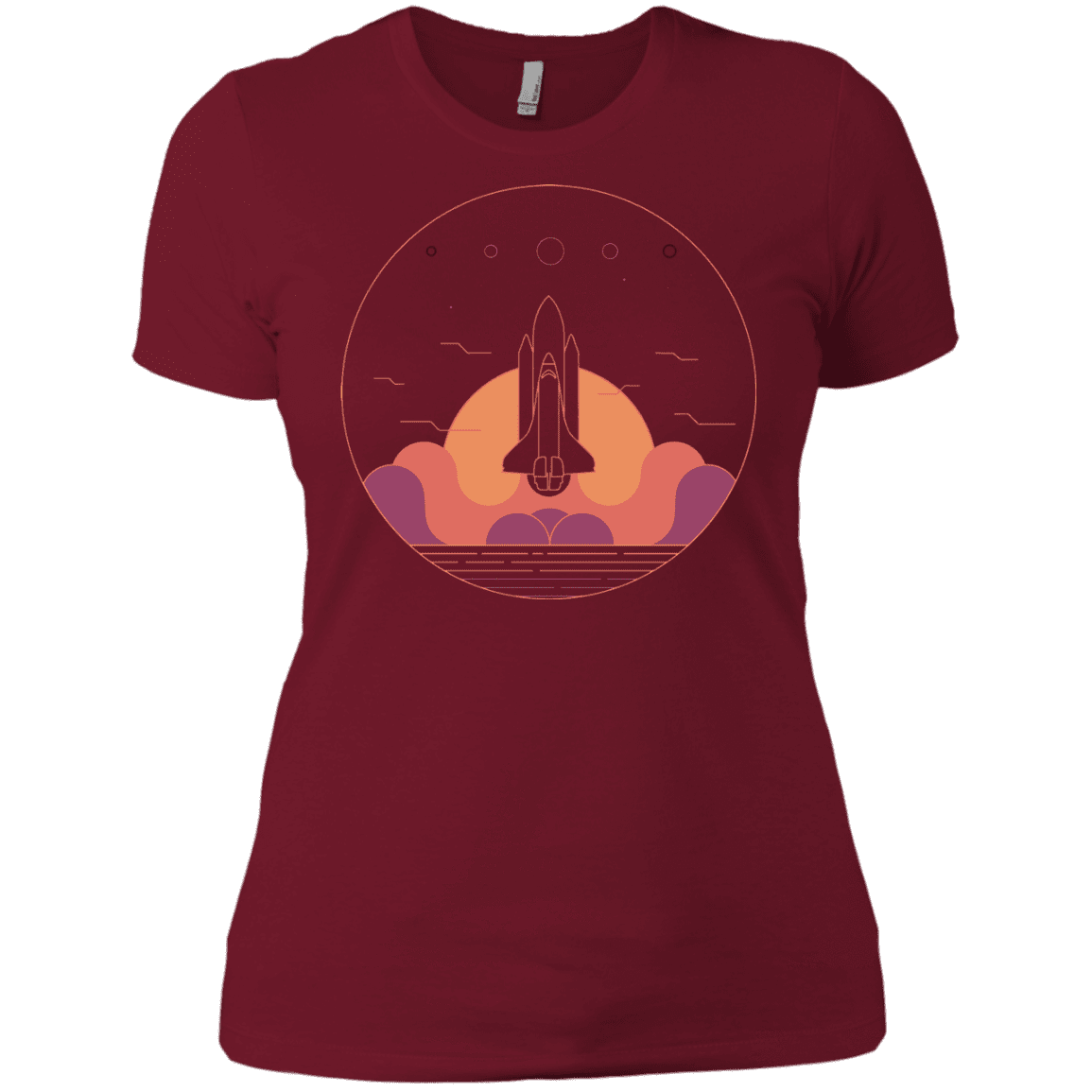 T-Shirts Scarlet / X-Small Discovery Star Women's Premium T-Shirt