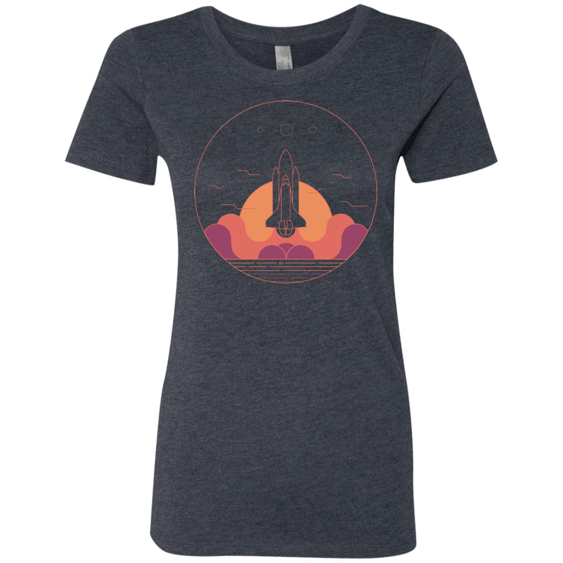 T-Shirts Vintage Navy / S Discovery Star Women's Triblend T-Shirt