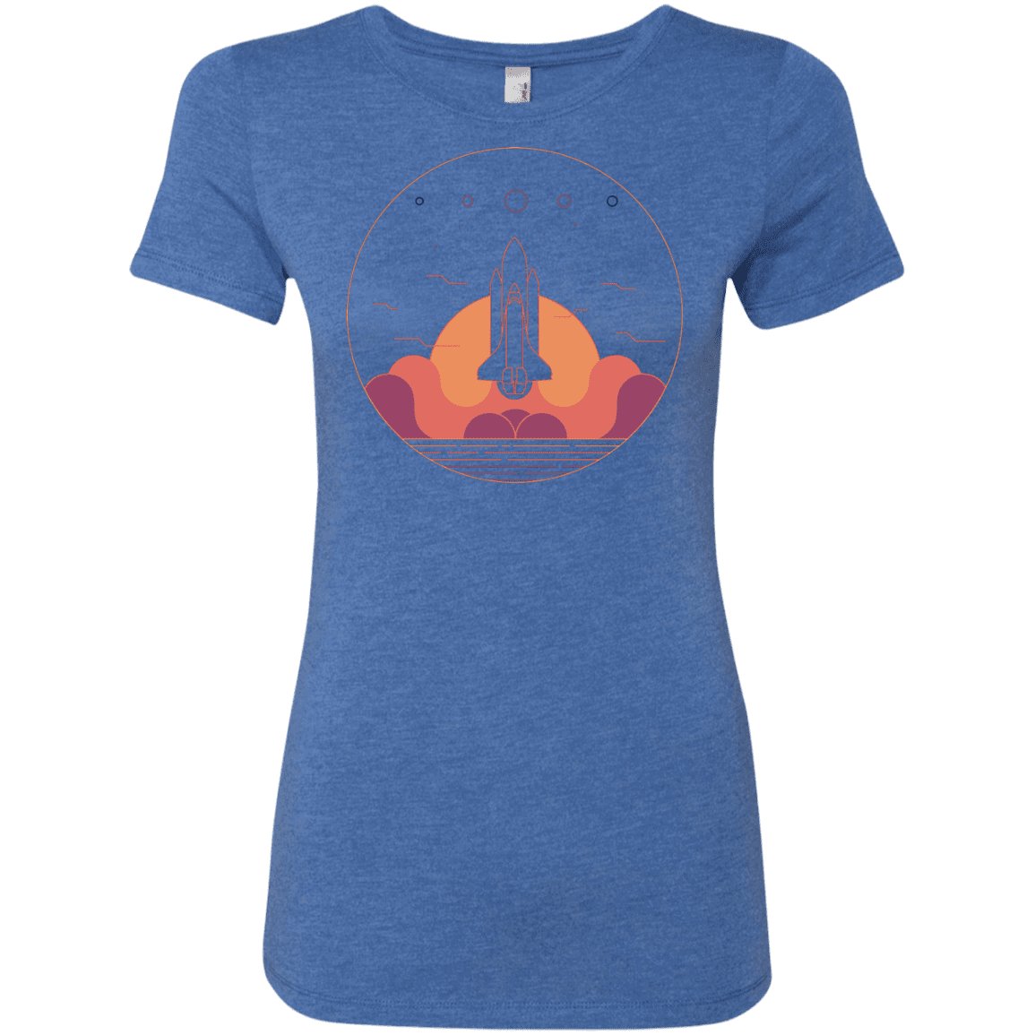 T-Shirts Vintage Royal / S Discovery Star Women's Triblend T-Shirt