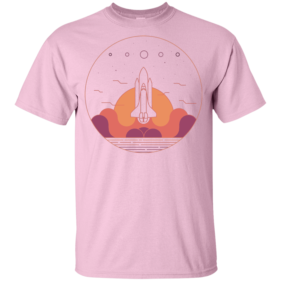 T-Shirts Light Pink / YXS Discovery Star Youth T-Shirt