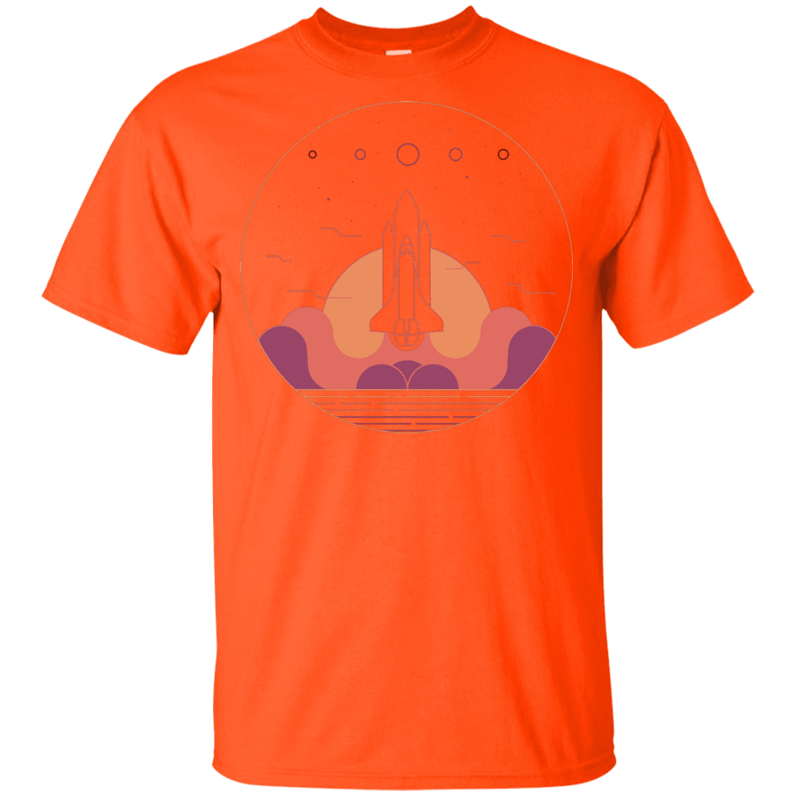 T-Shirts Orange / YXS Discovery Star Youth T-Shirt